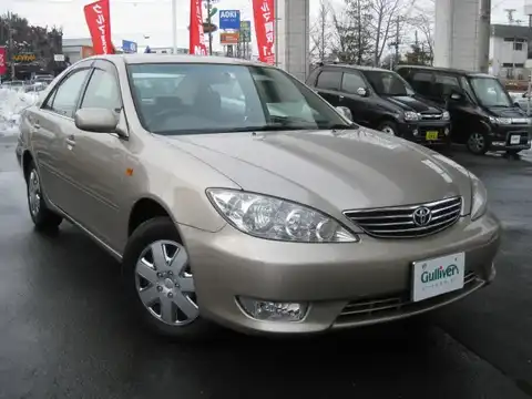 カタログ画像：カムリ （CAMRY） ２．４Ｇ 2004年7月 CBA-ACV35 2400cc ベージュマイカメタリック 燃費10.2km / l メイン（その他）