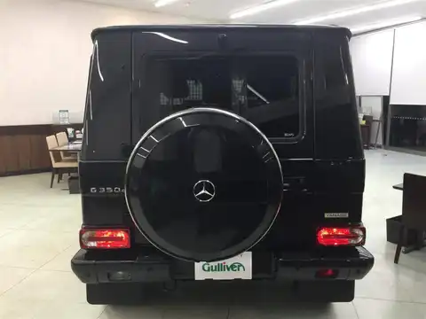 カタログ画像：Ｇクラス （G-CLASS） Ｇ３５０ｄ ヘリテージエディション 2018年4月 LDA-463348 3000cc ブルーブラック（Ｍ） 燃費10.3km / l バック