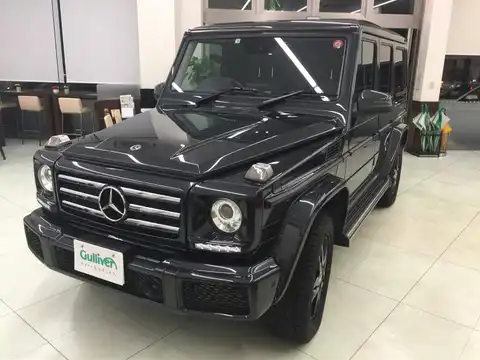 カタログ画像：Ｇクラス （G-CLASS） Ｇ３５０ｄ ヘリテージエディション 2018年4月 LDA-463348 3000cc ブルーブラック（Ｍ） 燃費10.3km / l フロント