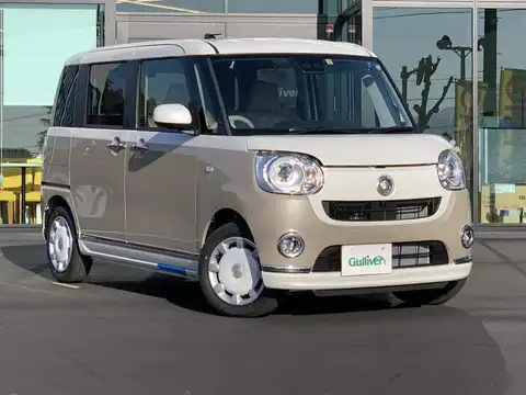 カタログ画像：ムーヴキャンバス （MOVE CANBUS） Ｇメイクアップリミテッド ＳＡⅢ 2019年6月 5BA-LA810S 660cc ナチュラルベージュマイカメタリック 燃費19.6km / l メイン（その他）