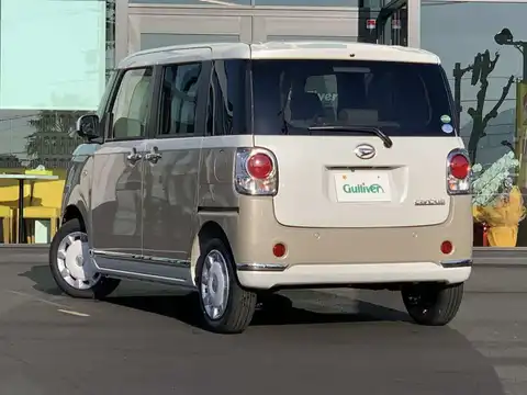 カタログ画像：ムーヴキャンバス （MOVE CANBUS） Ｇメイクアップリミテッド ＳＡⅢ 2019年10月 5BA-LA800S 660cc ナチュラルベージュマイカメタリック 燃費20.6km / l 外装