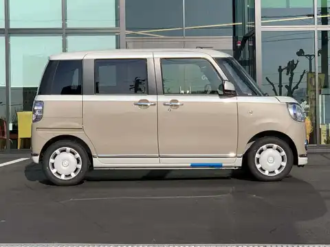 カタログ画像：ムーヴキャンバス （MOVE CANBUS） Ｇメイクアップリミテッド ＳＡⅢ 2019年6月 5BA-LA810S 660cc ナチュラルベージュマイカメタリック 燃費19.6km / l 外装