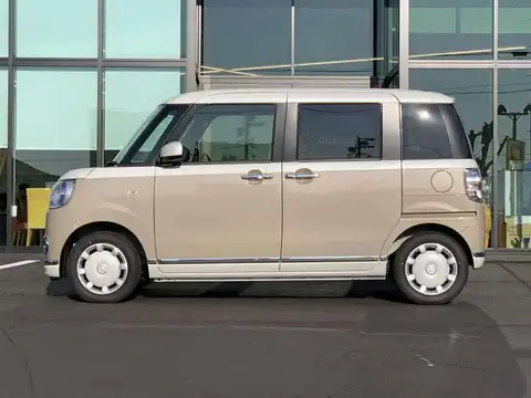 カタログ画像：ムーヴキャンバス （MOVE CANBUS） Ｇメイクアップリミテッド ＳＡⅢ 2019年6月 5BA-LA810S 660cc ナチュラルベージュマイカメタリック 燃費19.6km / l 外装