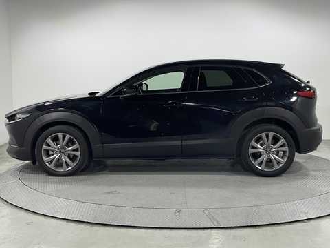 カタログ画像：ＣＸ－３０ （CX-30） ＸＤ ツーリング 2024年7月 3DA-DM8R 1800cc ジェットブラックマイカ 燃費18.7km / l 外装