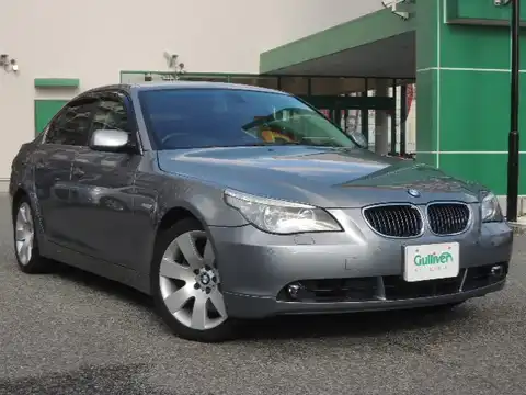 カタログ画像：５シリーズ （5 SERIES） ５４５ｉ 2004年4月 GH-NB44 4400cc チタン・グレーメタリック 燃費7.6km / l メイン（その他）