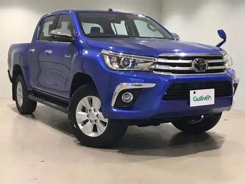 カタログ画像：ハイラックス （HILUX） Ｚ 2017年9月 QDF-GUN125 2400cc ネビュラブルーメタリック 燃費11.8km / l メイン（その他）