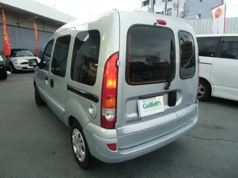 カタログ画像：カングー （KANGOO） １．６ 2007年1月 GH-KCK4M 1600cc コスミック・グレーＭ バック