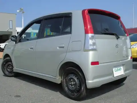 カタログ画像：ミラ （MIRA） Ｘ 2004年4月 ABA-L260S 660cc シャンパンメタリックオパール 燃費21.5km / l バック