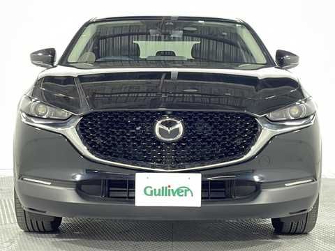 カタログ画像：ＣＸ－３０ （CX-30） ＸＤ Ｓパッケージ 2024年7月 3DA-DM8R 1800cc ジェットブラックマイカ 燃費18.7km / l フロント