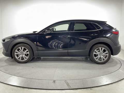 カタログ画像：ＣＸ－３０ （CX-30） ＸＤ Ｓパッケージ 2024年7月 3DA-DM8R 1800cc ジェットブラックマイカ 燃費18.7km / l 外装