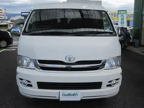 カタログ画像：ハイエースワゴン （HIACE WAGON） ＧＬ 2007年8月 CBA-TRH219W 2700cc ホワイト 燃費8.2km / l フロント