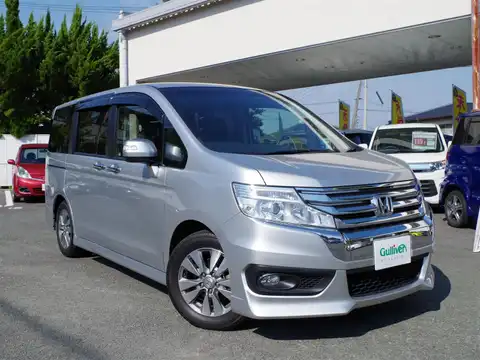 カタログ画像：ステップワゴンスパーダ （STEPWAGON SPADA） Ｚ インターナビセレクション 2012年4月 DBA-RK5 2000cc スーパープラチナ・メタリック 燃費14.4km / l メイン（その他）