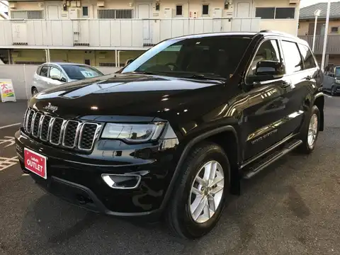 カタログ画像：ジープ・グランドチェロキー （JEEP GRAND CHEROKEE） ラレード 2017年5月 DBA-WK36T 3600cc ダイアモンドブラッククリスタルパールコート 燃費9.6km / l メイン（その他）