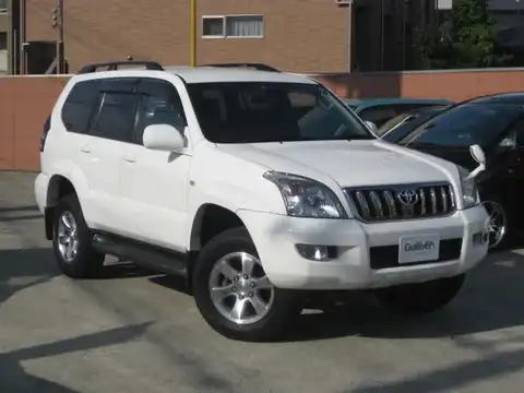 カタログ画像：ランドクルーザープラド （LAND CRUISER PRADO） ＴＸリミテッド ６０ｔｈスペシャルエディション 2006年8月 KN-KDJ120W 3000cc ホワイト 燃費10.8km / l メイン（その他）