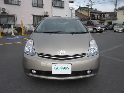 カタログ画像：プリウス （PRIUS） Ｇツーリングセレクション 2007年2月 DAA-NHW20 1500cc ブロンズマイカメタリック 燃費30.0km / l フロント