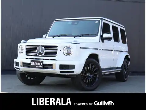 カタログ画像：Ｇクラス （G-CLASS） Ｇ４００ｄ ＡＭＧライン 2021年5月 3DA-463350 3000cc ポーラーホワイト（Ｓ） 燃費9.7km / l メイン（その他）