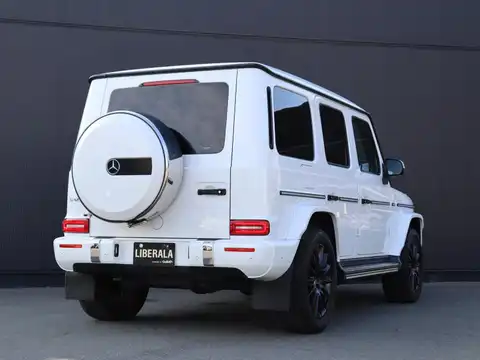 カタログ画像：Ｇクラス （G-CLASS） Ｇ４００ｄ ＡＭＧライン 2021年5月 3DA-463350 3000cc ポーラーホワイト（Ｓ） 燃費9.7km / l バック