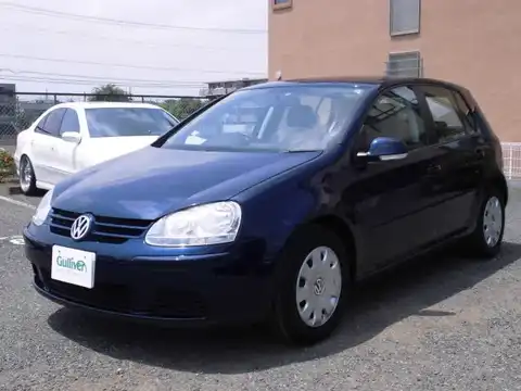 カタログ画像：ゴルフ （GOLF） Ｅ 2007年1月 GH-1KBLP 1600cc シャドーブルーメタリック 燃費12.8km / l 外装