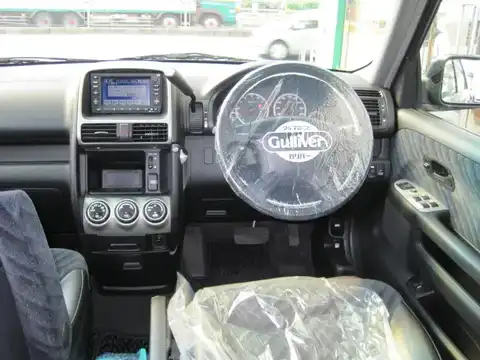 カタログ画像：ＣＲ－Ｖ （CR-V） パフォーマｉＬ 2001年9月 LA-RD5 2000cc ナイトホークブラック・パール 燃費13.4km / l 内装