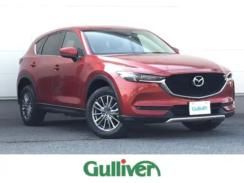 カタログ画像：ＣＸ－５ （CX-5） ２５Ｔ エクスクルーシブモード 2018年11月 5BA-KF5P 2500cc ソウルレッドクリスタルメタリック 燃費12.2km / l メイン（その他）