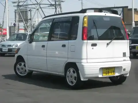 カタログ画像：ムーヴ （MOVE） ＣＧ 1995年8月 E-L600S 660cc ピューロホワイト 燃費16.4km / l バック