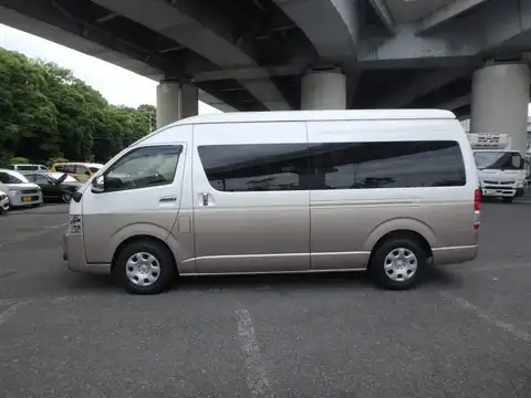 カタログ画像：ハイエースワゴン （HIACE WAGON） グランドキャビン 2017年12月 CBA-TRH224W 2700cc ホワイトパールクリスタルシャインorラグジュアリーパールトーニング 燃費9.5km / l 外装