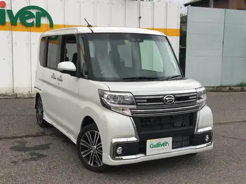 カタログ画像：タント （TANTO） カスタムＲＳ トップエディションＳＡⅢ 2017年12月 DBA-LA610S 660cc パールホワイトⅢ 燃費24.6km / l メイン（その他）