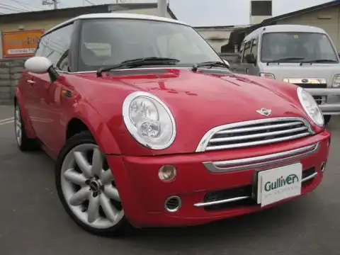 カタログ画像：ＭＩＮＩ （MINI） ワン 2004年9月 GH-RA16 1600cc チリ・レッド 燃費14.0km / l メイン（その他）