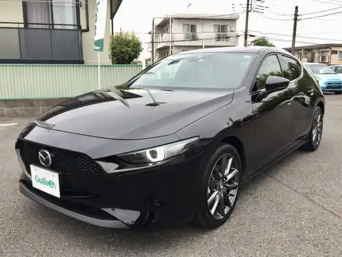 カタログ画像：ＭＡＺＤＡ３ファストバック （MAZDA3 FASTBACK） ＸＤバーガンディ セレクション 2019年5月 3DA-BP8P 1800cc ジェットブラックマイカ 燃費19.8km / l フロント