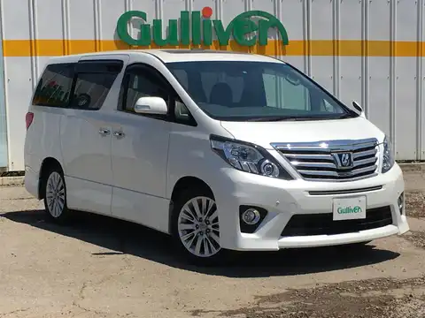 カタログ画像：アルファード （ALPHARD） ３５０Ｓ 2011年11月 DBA-GGH25W 3500cc ホワイトパールクリスタルシャイン 燃費9.1km / l メイン（その他）