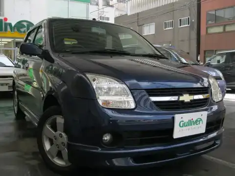 カタログ画像：シボレークルーズ （CHEVROLET CRUSE） １．３ＬＴ Ｓ－セレクション 2004年12月 UA-HR52S 1300cc パールメタリックカシミールブルー 燃費18.0km / l メイン（その他）