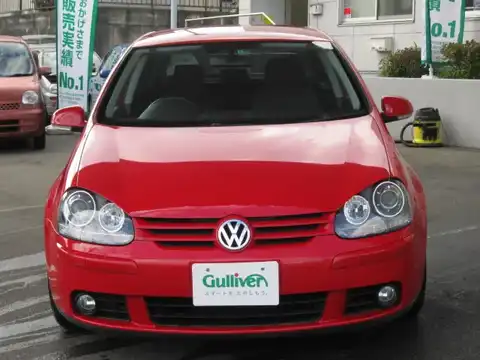 カタログ画像：ゴルフ （GOLF） ＧＴ 2006年2月 GH-1KBLX 2000cc トルネードレッド 燃費12.0km / l フロント