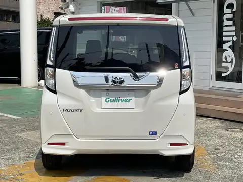 カタログ画像：ルーミー （ROOMY） カスタムＧ－Ｔ 2024年12月 4BA-M900A 1000cc パールホワイトⅢorブラックマイカメタリック×パールホワイトⅢ 燃費16.8km / l バック