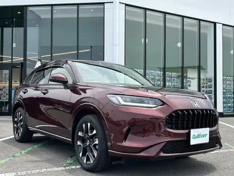 カタログ画像：ＺＲ－Ｖ （ZR-V） ｅ：ＨＥＶ Ｚ 2024年7月 6AA-RZ4 2000cc プレミアムクリスタルガーネット・メタリック 燃費22.0km / l メイン（その他）