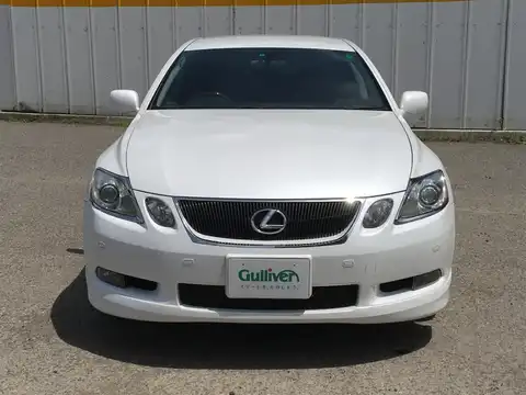 カタログ画像：ＧＳ （GS） ＧＳ４５０ｈ 2006年3月 DAA-GWS191 3500cc ホワイトパールクリスタルシャインorブルーイッシュパールクリスタルシャイン 燃費14.2km / l フロント