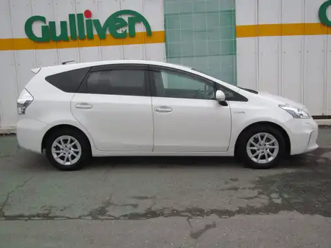 カタログ画像：プリウスα （PRIUS ALPHA） Ｇ 2011年5月 DAA-ZVW40W 1800cc ホワイトパールクリスタルシャイン 燃費26.2km / l 外装