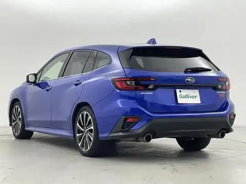 カタログ画像：レヴォーグ （LEVORG） ＳＴＩスポーツＲ－ブラックリミテッド 2024年12月 5BA-VNH 2400cc サファイアブルー・パールorＷＲブルー・パール 燃費11.0km / l バック