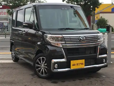 カタログ画像：タント （TANTO） カスタムＸ トップエディションＳＡⅢ 2016年11月 DBA-LA610S 660cc ブラックマイカメタリック 燃費25.8km / l メイン（その他）