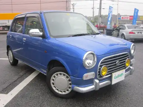 カタログ画像：ミラジーノ （MIRA GINO） ジーノ 2002年8月 UA-L700S 660cc マジョリカブルーマイカメタリック 燃費23.0km / l メイン（その他）