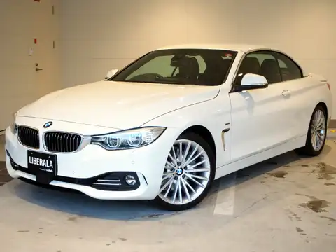 カタログ画像：４シリーズ （4 SERIES） ４３５ｉカブリオレ ラグジュアリー 2014年4月 DBA-3R30 3000cc 燃費12.5km / l フロント