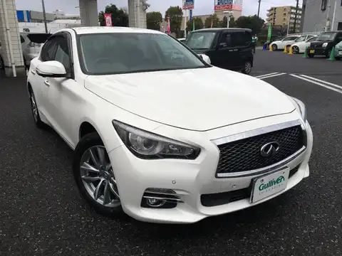 カタログ画像：スカイライン （SKYLINE） ２００ＧＴ－ｔタイプＰ 2014年6月 DBA-ZV37 2000cc クリスタルホワイトパール（３Ｐ） 燃費13.0km / l メイン（その他）