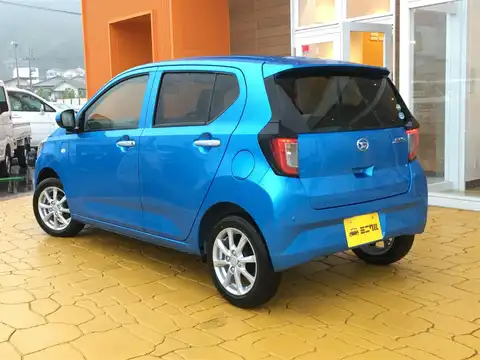 カタログ画像：ミライース （MIRA E:S） Ｇ リミテッドＳＡⅢ 2018年8月 5BA-LA360S 660cc スプラッシュブルーメタリック 燃費23.2km / l バック