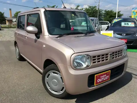 カタログ画像：アルトラパン （ALTO LAPIN） Ｇ 2014年4月 DBA-HE22S 660cc シャンパンピンクパールメタリック 燃費20.0km / l メイン（その他）