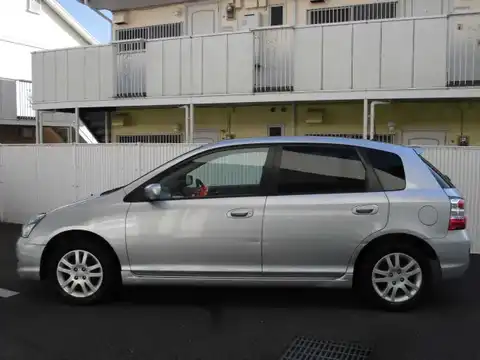 カタログ画像：シビック （CIVIC） Ｘ４スペシャルエディション 2005年2月 ABA-EU4 1700cc サテンシルバー・メタリック 燃費15.2km / l 外装