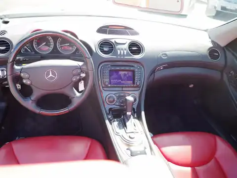 カタログ画像：ＳＬ （SL） ＳＬ５００デジーノ 2005年9月 CBA-230475 5000cc デジーノミスティックホワイト 燃費6.8km / l 内装