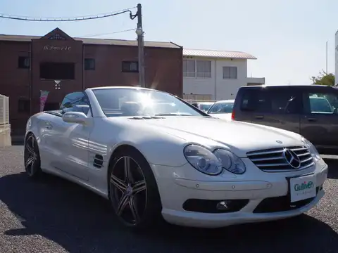 カタログ画像：ＳＬ （SL） ＳＬ５００デジーノ 2005年9月 CBA-230475 5000cc デジーノミスティックホワイト 燃費6.8km / l 外装