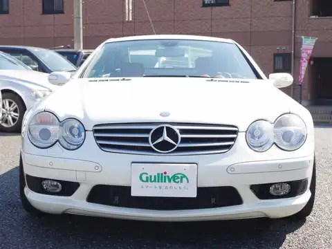 カタログ画像：ＳＬ （SL） ＳＬ５００デジーノ 2005年9月 CBA-230475 5000cc デジーノミスティックホワイト 燃費6.8km / l フロント