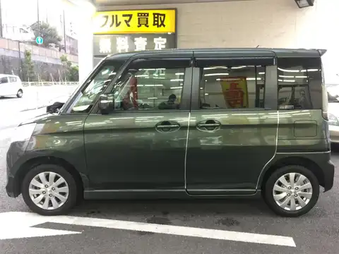 カタログ画像：フレアワゴンカスタムスタイル （FLAIR WAGON CUSTOM STYEL） ＸＳ 2014年4月 DBA-MM32S 660cc クールカーキパールメタリック 燃費27.8km / l 外装