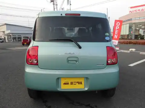 カタログ画像：アルトラパン （ALTO LAPIN） Ｇ 2014年10月 DBA-HE22S 660cc フォレストアクアメタリック 燃費20.0km / l バック