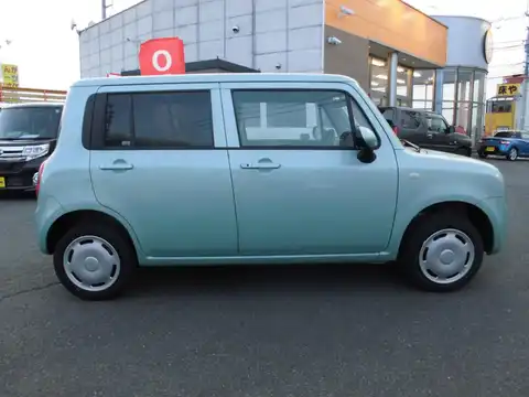 カタログ画像：アルトラパン （ALTO LAPIN） Ｇ 2014年10月 DBA-HE22S 660cc フォレストアクアメタリック 燃費20.0km / l 外装